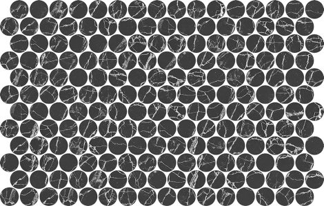 Round Black Marble
