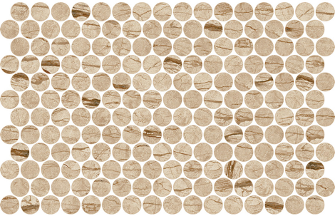Round Cream Stone