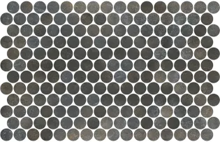 Round Textile Denim