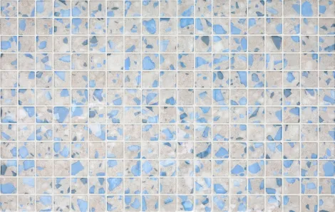 Terazzo Blue Blush