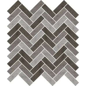 Herringbone Textile Blend Taupe