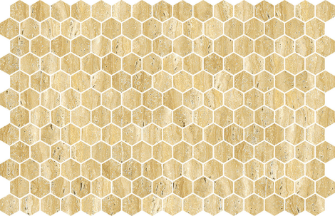 Hexa Travertine Yellow