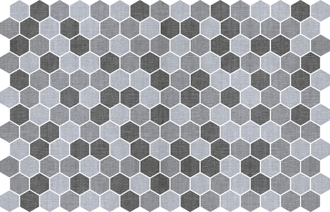 Hexa Textile Blend Blue Grey