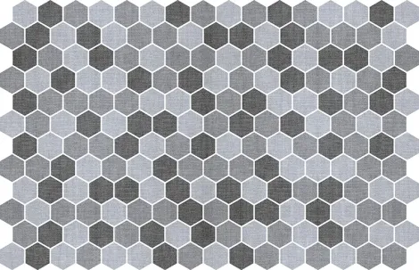 Hexa Textile Blend Blue Grey
