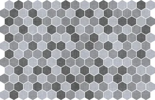 Hexa Textile Blend Blue Grey